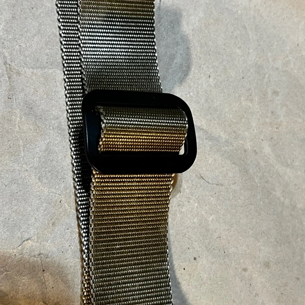 Brigade QM OS Tactical Web Belt Olive Green Nylon Military Style EDC Buckle